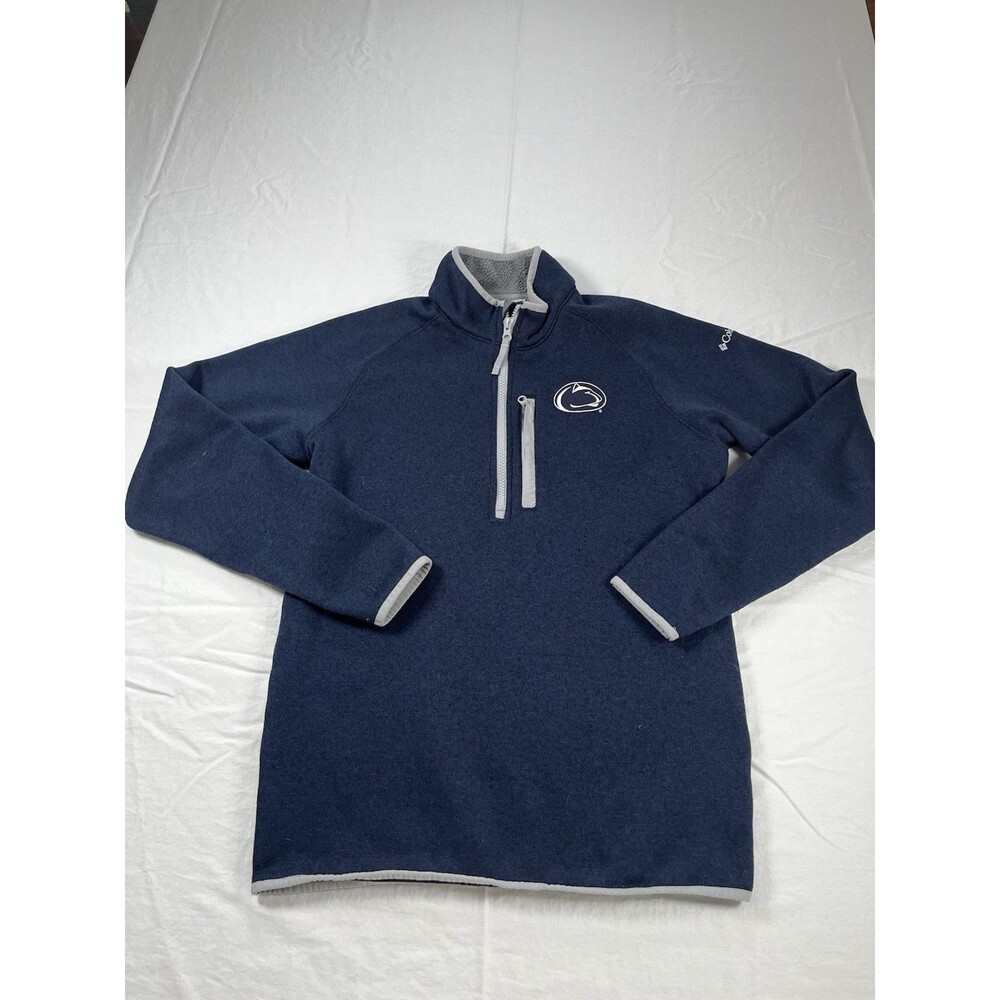 Columbia Penn State Nittany Lions Sweater Weather 1/2 Zip Fleece Men’s Large PSU